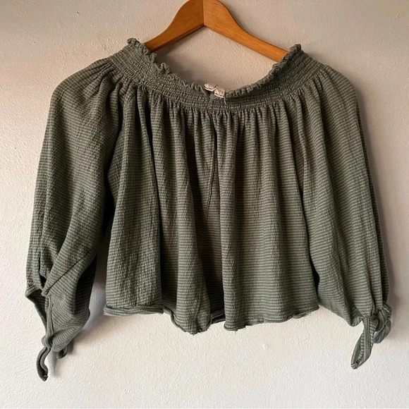 We The Free Off Shoulder Cotton Top - Picture 3 of 11